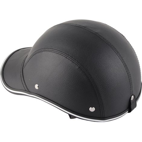 Casquette de baseball universelle pour motos et véhicules électriques avec pare-soleil et casque léger (noir) (Non vendu sur le site Amazon US) (1/5)