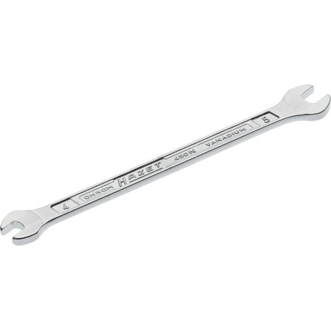 Hazet 450N-4X5 Clé à fourche double Ouverture de clé (métrique) 4 - 5 mm C71306 (1/4)