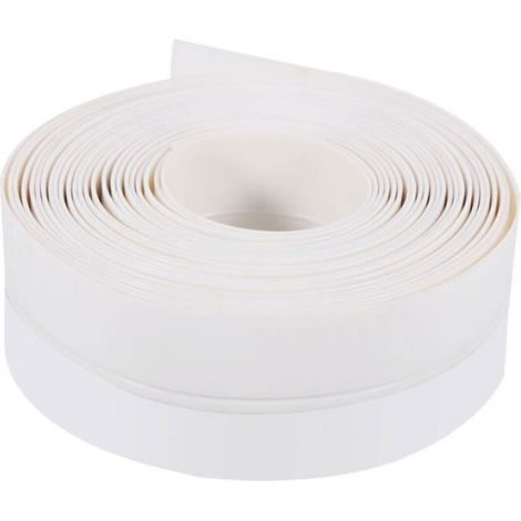 Bande D Etanchéite En Caoutchouc De Silicone - 35 mm De Largeur - Pour Porte Et Fenetre - Blanc - 5 M (1/4)