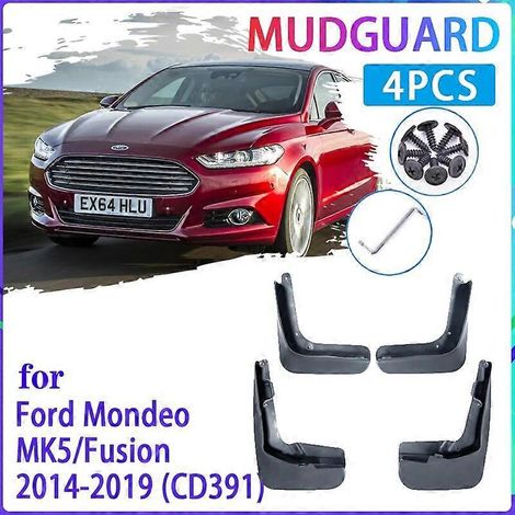 Lot de 4 bavettes garde-boue pour Ford Mondeo Fusion MK5 20142019 CD391 2015 2016, garde-boue d'aile, accessoires auto (1/5)