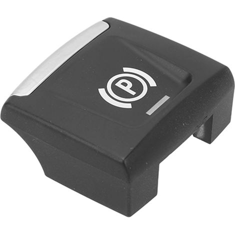 Cache-bouton P noir pour interrupteur de frein à main de stationnement (compatible BMW Série 1 F20 F21 et Série 2 F22 F23 F45 F46 F44) (1/5)