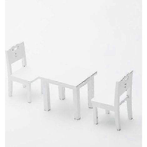 Ensemble de 3 pièces (table et chaise) pour enfants (jouet) (1/4)