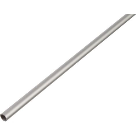 PROFILO TUBOLARE D.8X1000MM ALLUMINIO ANODIZZATO