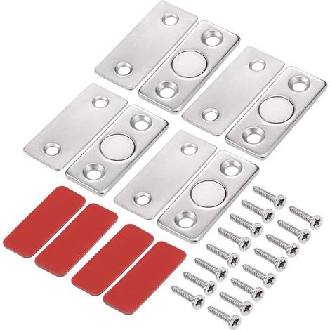 Loquet magnétiquepour porte de placard mince (1/4)