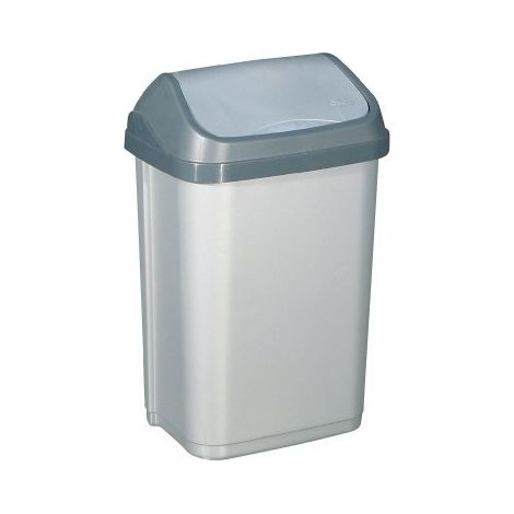 Mülleimer 50 Liter Allzweckbehälter Grau