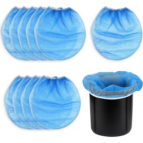 10-teiliger Farbfilter, blauer Farbfilterbeutel mit feinem Netz, elastische Öffnung, verwendet in 5-Gallonen-Eimern, Filterbeutel für Hydrokultur, Malerei, Gartenarbeit (1/5)