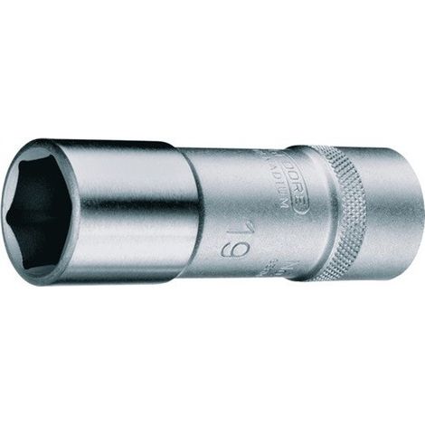 Gedore 1718819 vaso hexagonal 17 mm cromado