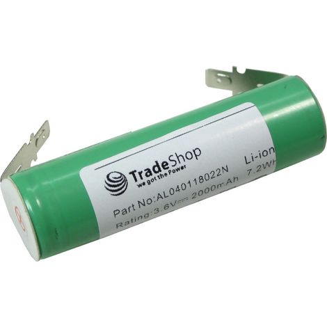 Trade-Shop Li-Ion Akku 3,6V / 2000mAh für Atika 302381 GSC 3.6, GCST AL-KO 112773, Tonino Lamborghini 50605023-L GBS 6036, IKRA GBS7050Li GS7050Li (1/2)
