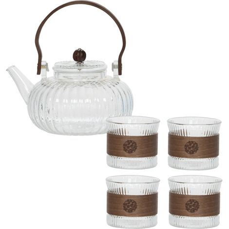 Table Passion - Coffret théière avec 4 gobelets Ritua 90 cl (1/4)