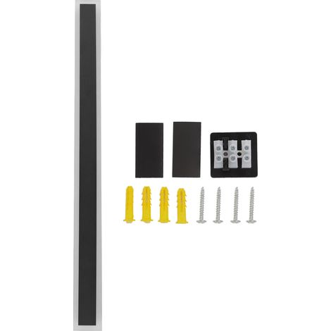 Lumière murale LED 39,3 pouces, applique en aluminium et acrylique pour décoration de porche et cour, lumière chaude 86‑265V (1/5)