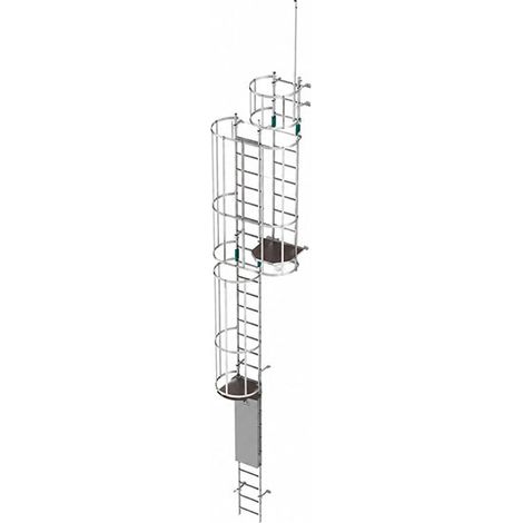Echelle crinoline - Hauteur à franchir de 9,06 à 9,90m - CRINO-ST/103-7872 (1/4)