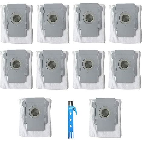 10 paquets de sacs ordures accessoires pour iRobot Roomba i7 (7150) i7 + / Plus (7550) S9 + (9550) E5 E6 E7 pices de rechange pour aspirateur robot (1/5)