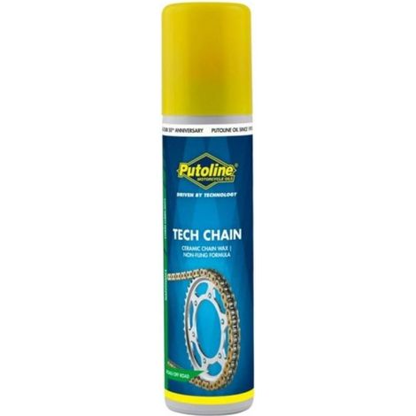 Putoline Tech Chain 75 ml - Lubrifiant pour chaîne de moto, haute protection