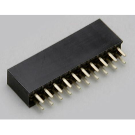 TRU COMPONENTS Buchsenleiste (Standard) Anzahl Reihen: 2 Polzahl je Reihe: 20 TC-2506435 1 St.