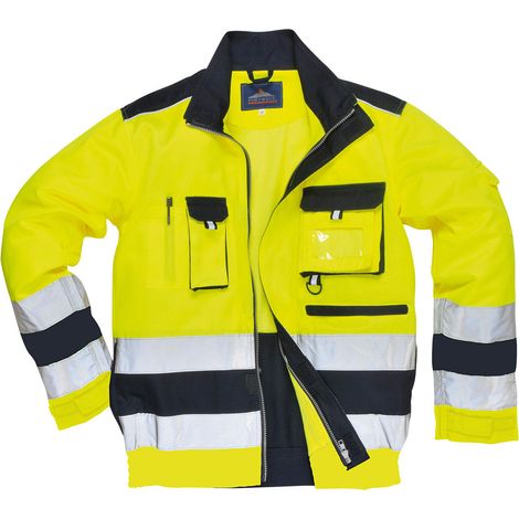 Blouson Hv Lille Farbe: Gelb/marine Größe XXXL - Portwest