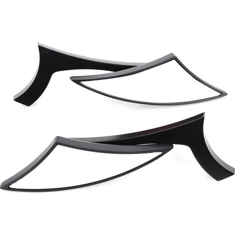 Rétroviseurs Moto Réglables avec Réflecteur Arrière pour Guidon 8mm 10mm (1/5)