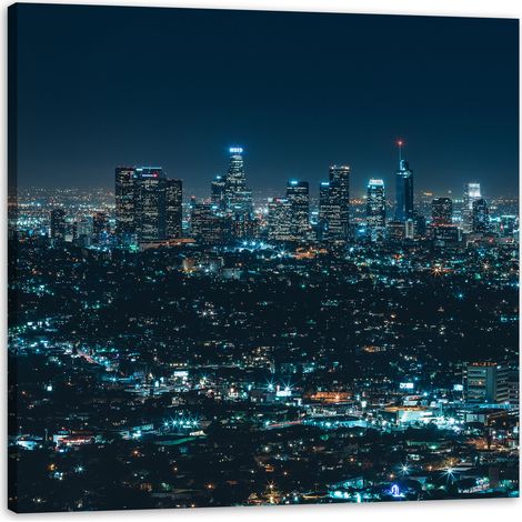 Leinwanddruck Architektur von Los Angeles 50x50 cm