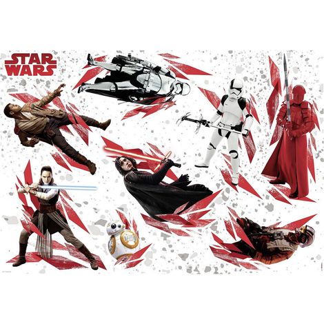 Stickers muraux géants -Star Wars The Last Jedi- (1/3)