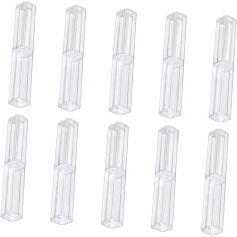 10pièces Étui Transparent pour Stylos Boîte De Rangement Plastique pour Fournitures Scolaires Bureau (1/5)
