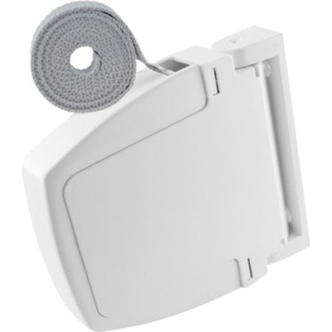 Recogedor Abatible C20 Blanco, Soporte Plástico, Cinta 20mm