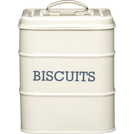 Living Nostalgia Tarro de Galletas, Vintage, Antique Cream, 14,5 x 19 cm