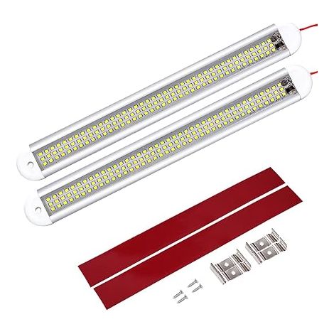Barre Led 12v, Lampe Voiture Intérieur Eclairage Plafonnier Led 12v Avec Switch (1/5)