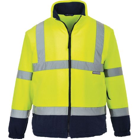 Polaire Hivis Bicolore Farbe: Gelb/marine Größe 5XL - Portwest