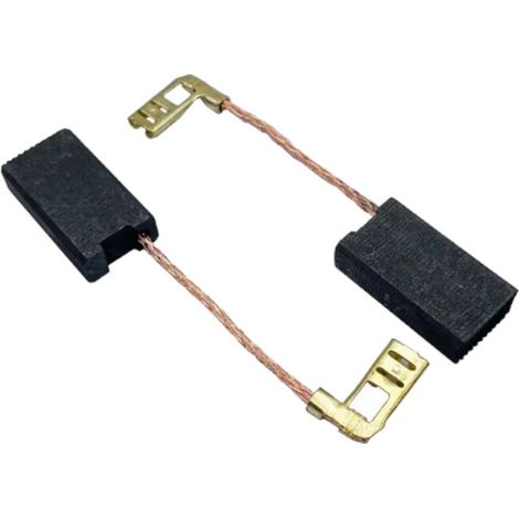 2x Trade-Shop Motorkohlen Kohlebürsten 6,3 x 12,5 x 22mm für Bosch GSH 5 CE, GBH 5 DCE, PBH 380, AKE 30 B, GKE 35 BC, PKS 54, PHO 300, GSH 4, GKS 54
