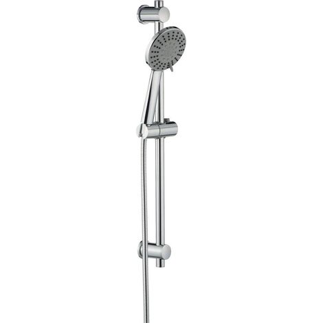 Deante modernes Duschset chrom mit 5 Strahlen
