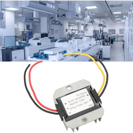 Wasserdichtes Gleichspannungsreglermodul 12 V auf 12 V 3 A (1/5)
