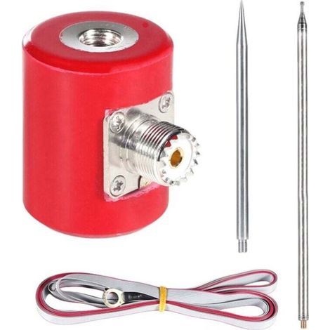 Tragbare HF-Antenne 5 m 14 30 MHz 300 W Edelstahl Multifunktions-Viertelwellenradio (1/5)