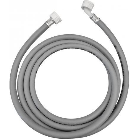 Tuyau d'arrivée d'eau universel pour machine à laver, lave vaisselle - Gris - 4 m - Linxor