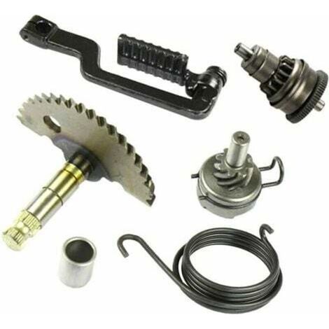 Kick Shaft Assembly Starter Gear Engine For 4 Stroke Scooter Gy6 50Cc 60Cc 80Cc (1/2)