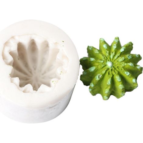 3D DIY Silikon-Kuchenform in Kaktusform für Kekse, Schokolade, Fondant und mehr (1/5)
