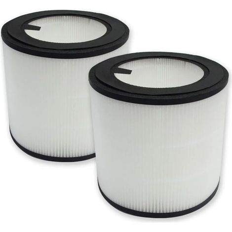 Lot de 2 filtres HEPA pour purificateurs d'air Philips série 800 - AC0830/10 AC0820/30 AC0820/10 AC0819/10, référence FY0194/30-AquaForge (1/5)