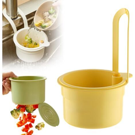 Sink strainer, kitchen strainer upgrade 2025, Swan sink filter basket, strainer insert with food waste collection container