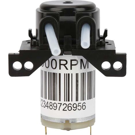 Pompe péristaltique 6V DC silencieuse, auto-amorçante pour dosage et transfert de liquides (1/5)
