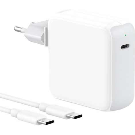 Chargeur Compatible avec MacBook Air MacBook Pro 13 14 15 16 Pouces 2024 2023 2022 2021 2020, M1 M2 M3 Laptop 70W USB C Power Adapter, iPad, Chargeur Rapide, 2M/6.6FT Cable USB C (1/5)