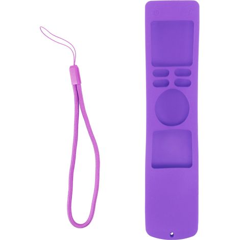 Étui souple en silicone antidérapant pour télécommande Xiaomi Mi 4S, protection anti-choc couleur violet (1/5)