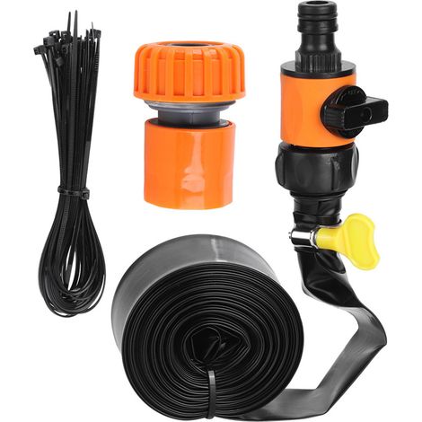 Arroseur de Trampoline PVC Orange 12m Kit Refroidissement Extérieur Jouet Eau Enfant Jardin Accessoire Sécurité Facile (1/5)