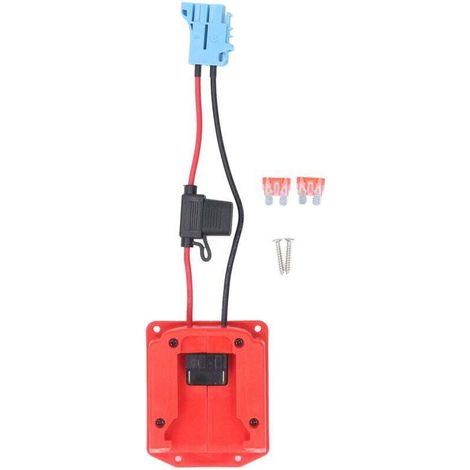 Adaptador de batería para juguetes de equitación infantiles, convertidor de 18 V para Peg Perego 48-11-1828, conector azul.