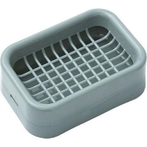 Self-adhesive, waterproof wall-mounted soap dish for kitchen sink, blue