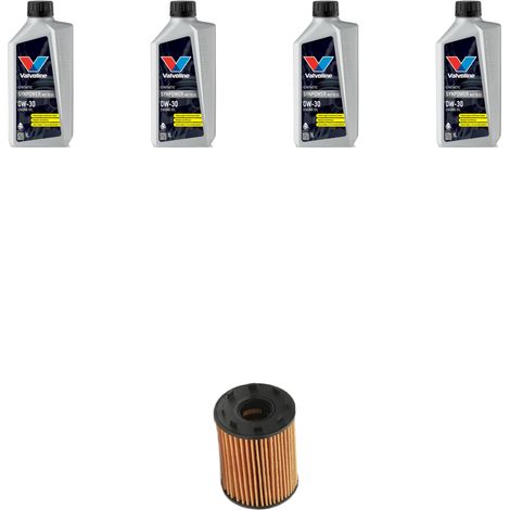 Kit filtro olio e 4L compatibile con Fiat 500x 1.4 MultiAir 103kw dal 2014 (1/3)