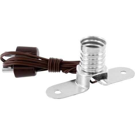 BELI-BECO SF6134 bn/10 Lampenfassung Sockel (Miniaturlampen): E10 Anschluss (Sockel): Bananenstecker