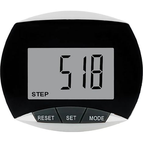 Podomètre multifonctionnel avec clip ceinture et écran LCD, pour la marche quotidienne et les exercices de fitness, idéal pour suivre votre activité physique au quotidien (1/5)
