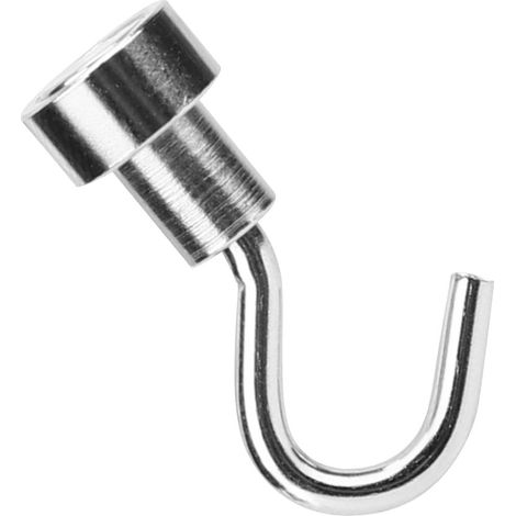 Lot de 10 crochets magnétiques F10, crochets magnétiques robustes et antirouille, adaptés à une utilisation à la maison, dans la cuisine et sur le lieu de travail (E10) (1/5)