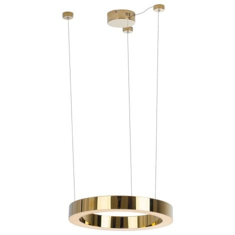 Suspension anneau doré Ø40 dimmable LED 25W Maxlight