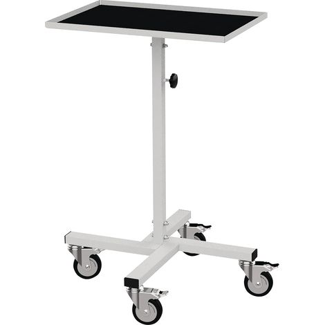 Supporto per materiali, capacità di carico 410x610 mm, altezza regolabile da 945 a 1295 mm