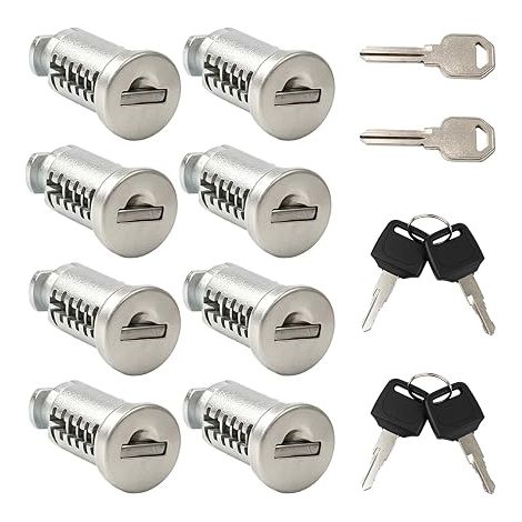 Roof Loading Lock Cores, Locks, Keys and Control Key, Single Key System for Roof Box, Roof Bars, Cross Bar (1/5)