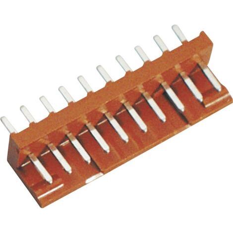 Barrette mâle (standard) BKL Electronic 072508-U Nbr total de pôles 10 Pas: 2.50 mm 1 pc(s) S164721 (1/3)